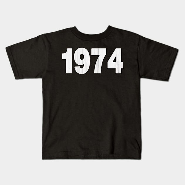 1974 Vintage Kids T-Shirt by Origin.dsg